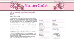 Desktop Screenshot of marriagemarket.simblybored.com